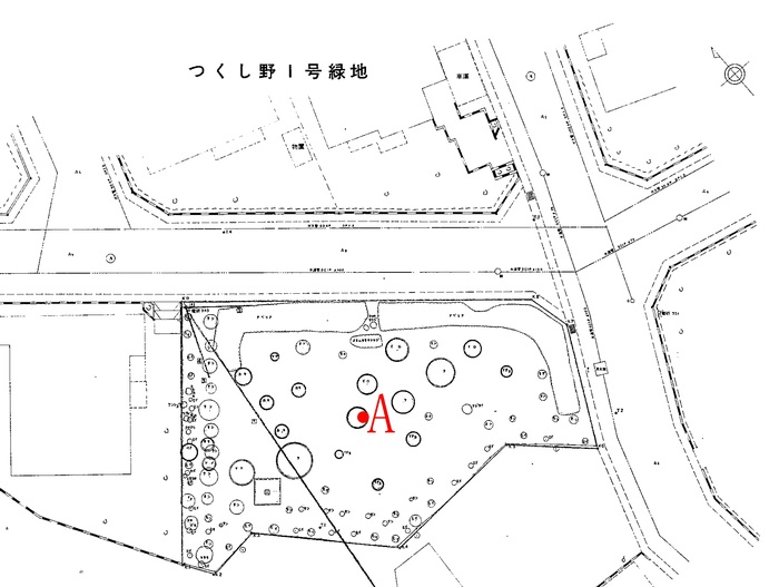 つくし野1号緑地測定地点