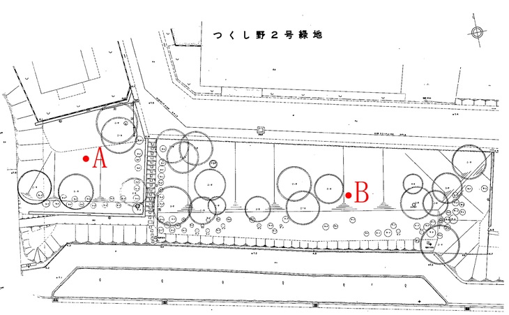 つくし野2号緑地測定地点