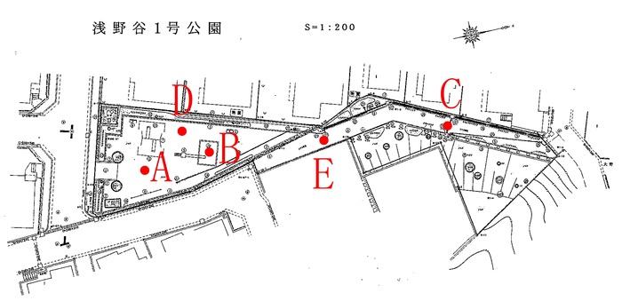 浅野谷1号公園測定地点