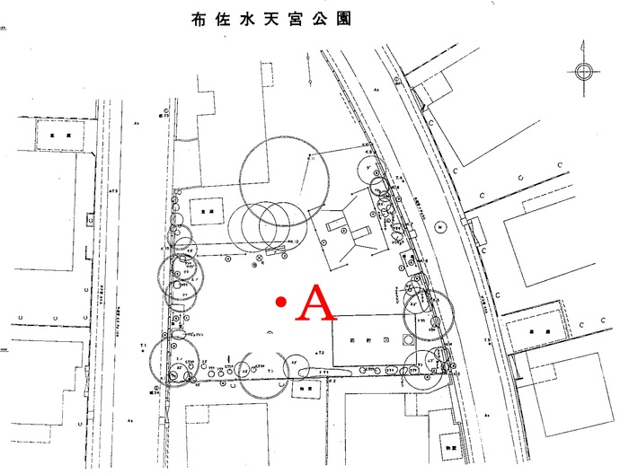 布佐水天宮公園測定地点