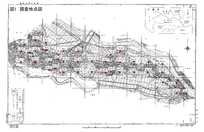 調査地点全体図（令和7年度）