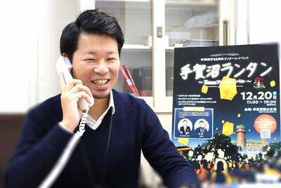 電話出演の様子