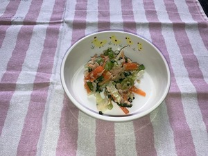 ツナと小松菜のサラダ