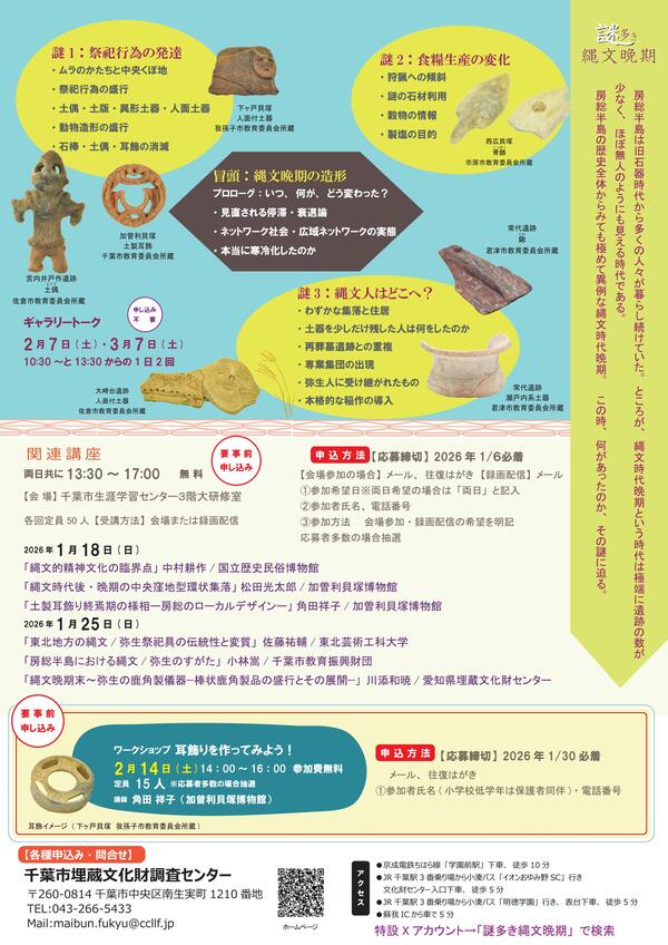 特別展チラシ裏