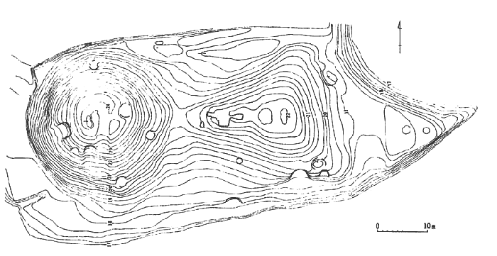 水神山古墳平面図