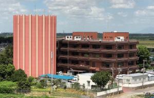 妻子原浄水場の外観写真