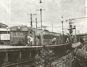 成田線上野直通電車の写真