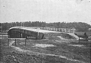 手賀沼架橋完成の写真