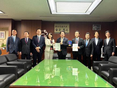 令和8年5月20日の金子国土交通大臣への要望活動