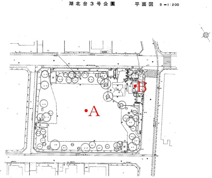 湖北台3号公園測定地点