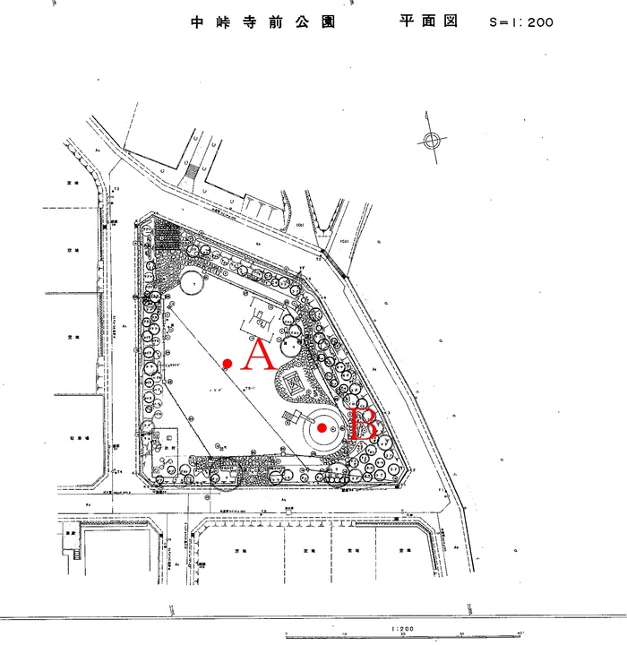 中峠寺前公園測定地点