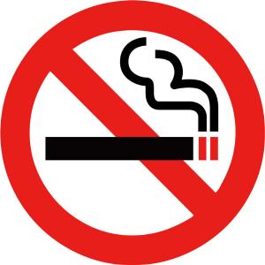 たばこ禁止のマーク