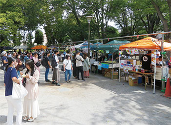 天王台地区市民まつりの様子