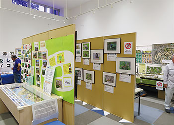 谷津展の様子