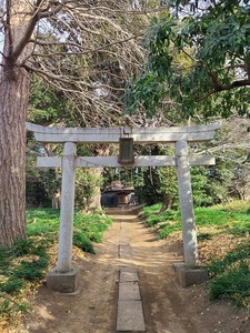 新木香取神社の鳥居