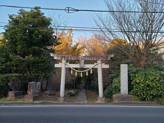 葺不合神社の鳥居