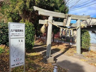古戸稲荷神社の鳥居
