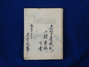 表紙の書込みの写真