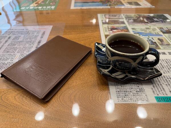 文学館でのコーヒー参考写真