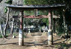 将門神社鳥居の写真