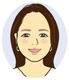 まち活ライター似顔絵