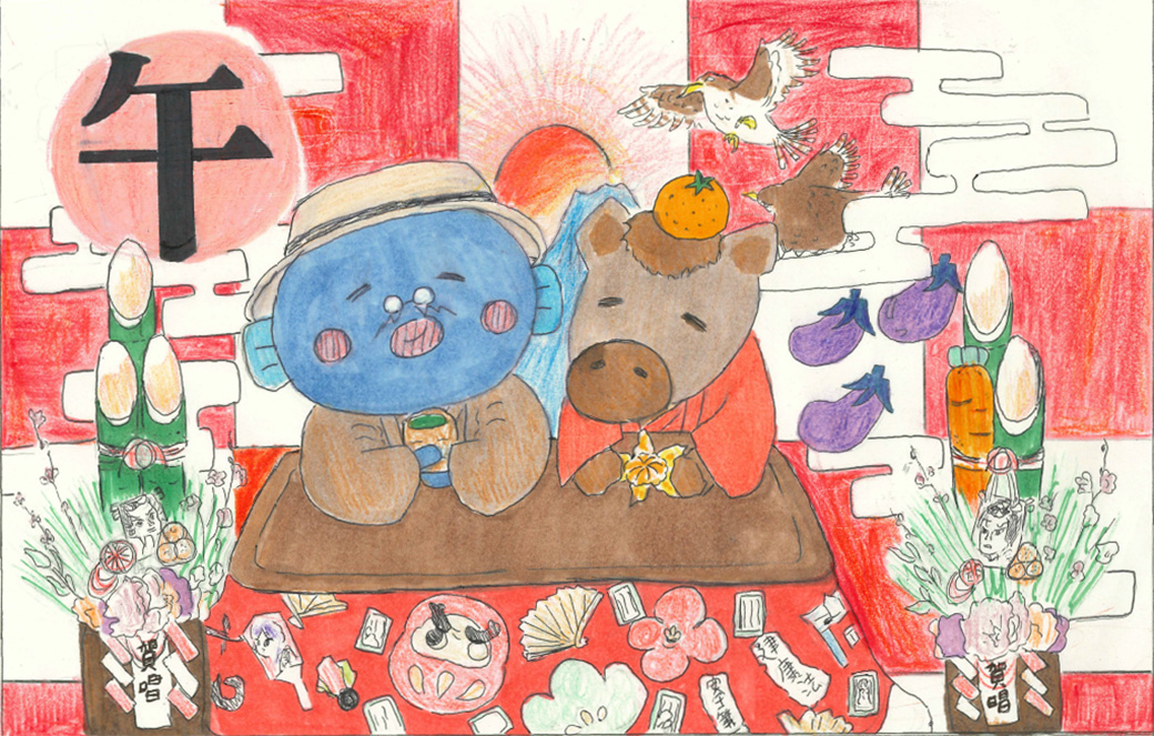 白山中学校2年(3)の作品画像