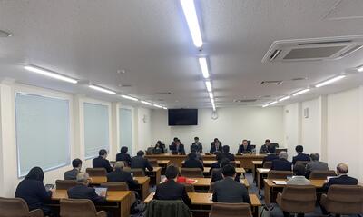 令和7年第1回定例会に関する懇談会の写真