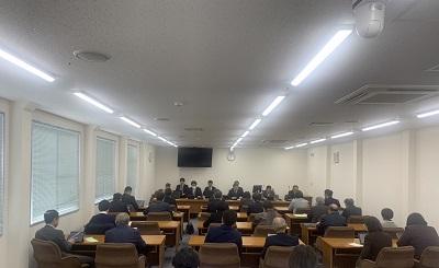 令和8年第1回定例会に関する懇談会の写真